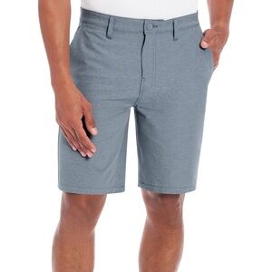 Men's Performance Stretch Shorts - Teal Blue